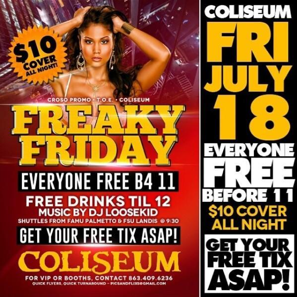 bmdiddyy's tweet image. This Friday @ Coliseum, Get Your Free Ticket Now! #crosspromo #famu17 #famu18 #TCC #TCC16 #Fsu18