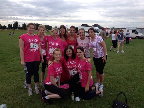 Special shout out to Bryony Woods for achieving 4th place, awesome effort <a href="/RaceForLife2014/">race for life</a>