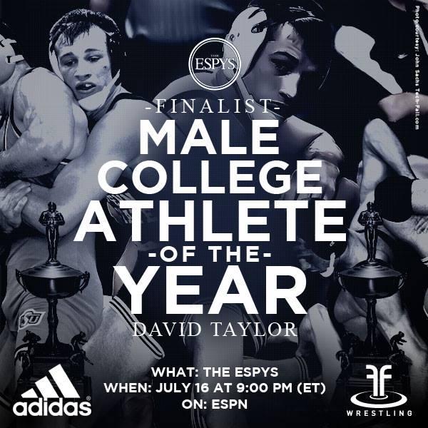 Esta noche, Dave Taylor entre los finalistas al mejor deportista universitario del año en USA #ESPYawards