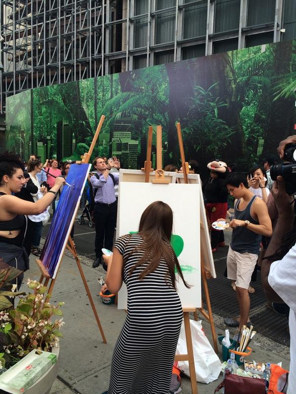 Outside the <a href="/MTV/">MTV</a> #studios! Check us out. #fusfoo #whatsnext