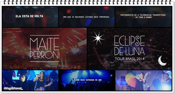 AngelaPerroni_'s tweet photo. #Collage Maite Perroni (@MaiteOficial)
🎆Eclipse de Luna Tour Brasil 2014 🔝💃❤ http://t.co/TojQV6wymm