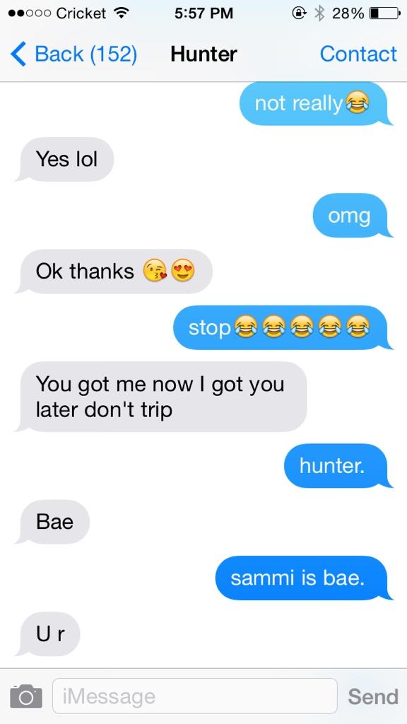 covalliee's tweet photo. “@HunterYoksh: #wcw @sami_brooks04 she's got all these girls jealous 😍😍😍😏” that's not what you were sayin b4 tho🐸☕️ http://t.co/5TAgeMgqle