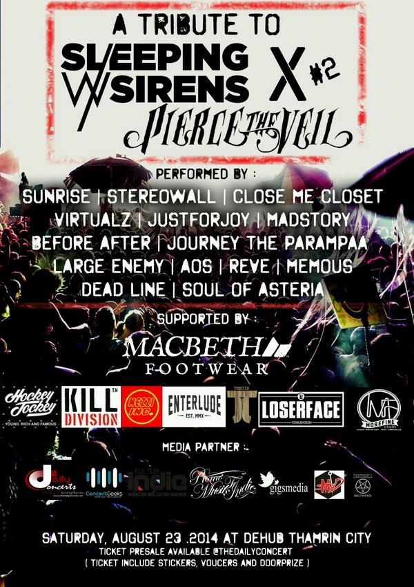 #aTributeToSWSxPTV PartII August, 23 2014 at DeHub Thamrin City. Start 13.00pm-22.00pm Supported by : @MacbethIndo