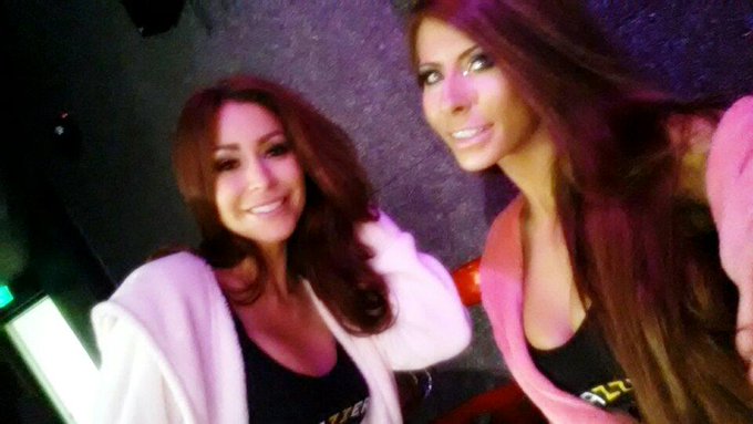 Chillin with my #wcw @moniquealexande! gettin ready 2 go on @playboyTV with sexy host @RyanKeely #Jukeboxx