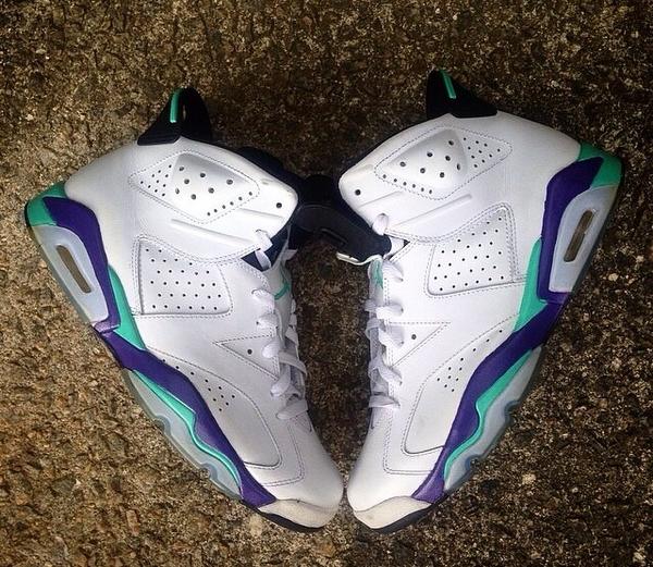 grape jordan 6s