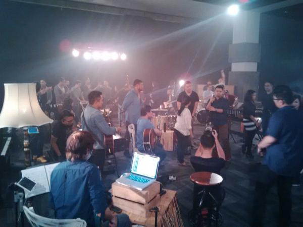 vintapasla's tweet photo. awesome video shoot and live recording of @jpccworship #ONEacoustic yesterday http://t.co/UFEJlAXy4b