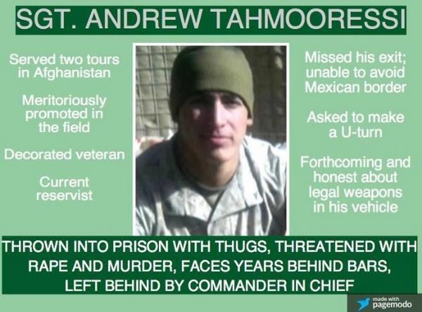 Andrew Tahmooressi 112 days in Mexican prison 