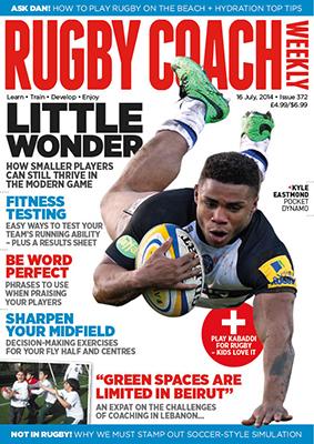 Easy ways to test your team's running ability – see Rugby Coach Weekly's fitness advice bit.ly/11EFoeD