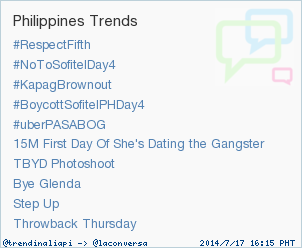 trendinaliaPI's tweet photo. Trend Alert: #uberPASABOG. More trends at http://t.co/dwWMWoA4nN #trndnl http://t.co/wzXZIMkRzU