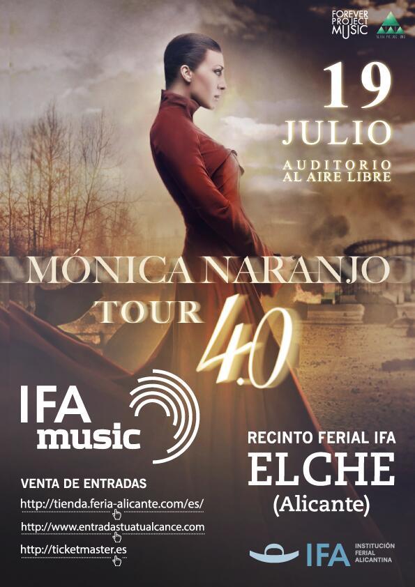 ElcheOcio's tweet photo. ¡Ya está aquí!El concierto de @monicanaranjo.¿Tienes ya tu entrada? @IFAmusic
#Elche #Alicante
http://t.co/4yJPJ5hE7P http://t.co/uIJXq0NnL3