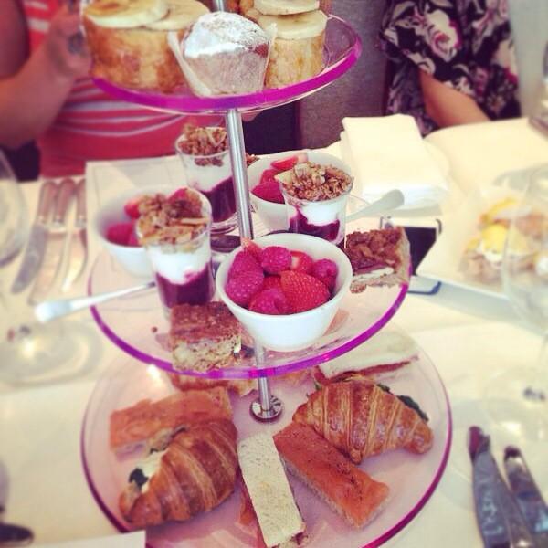 Wish we could be having this again this morning! Incredible breakfast tasting at the Haymarket Hotel <a href="/Firmdale_Hotels/">Firmdale Hotels</a>