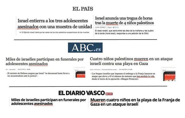 elpadrecorajede's tweet photo. Los niños palestinos mueren,los
Israelíes son asesinados. http://t.co/odU6LKc0SC
