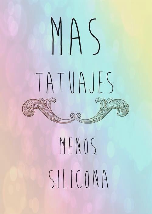Q esperan? Más tattos