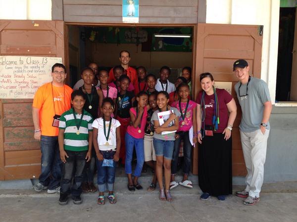 briancness's tweet image. &quot;To the world, you may be one. To one, you may be the world.&quot; #ProjectBelize (Ambassador Moreno &amp;amp; Dr Seuss) @PwC_LLP