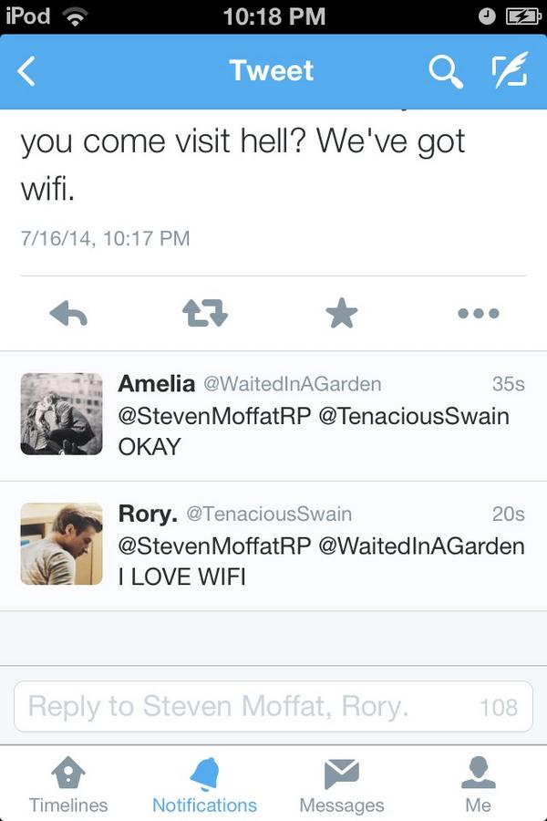 IrrelevantMRP's tweet image. You had us at wifi