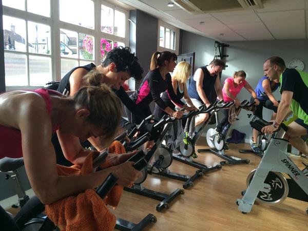 nigelmoorept's tweet photo. There working hard #spinclass this am 🚴🚴😊👊 @MoorEnergyFit http://t.co/YirTJIZ1Q3