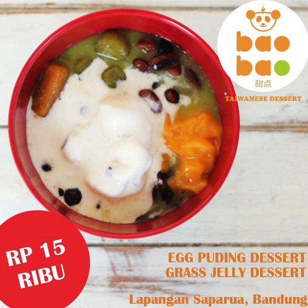 BaoBao Dessert only at Saparua Jogging Track, from 4pm - till sold out..

Instagram : <a href="/baobaodessert/">baobaodessert</a>
