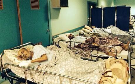 SamarDJarrah's tweet image. #AskDermer why do you bomb a rehab hospital?