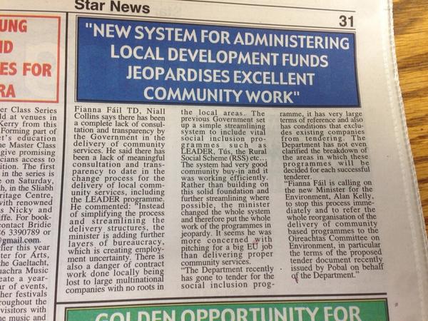 Ballyhoura Development CLG tweet media