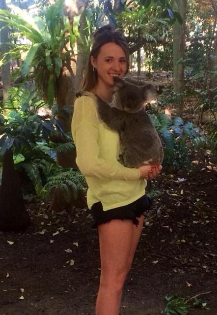charcharlbrooks's tweet photo. Cuddles with Eeyore the #koala 🐨🐨🐨🐨 http://t.co/Tiy45PVld2