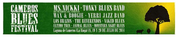 Ocio_Rioja's tweet photo. El 18, 19 y 20 de julio no podéis faltar al @CamerosBlues 2014 con un fantastico cartel. Info: http://t.co/ebm7QHP1N2 http://t.co/B2JL5AkBH7