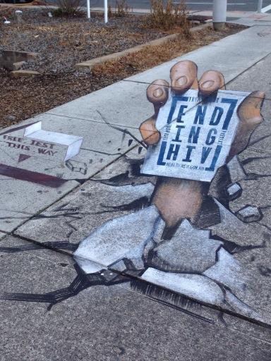 joholden62's tweet photo. Fantastic 3D chalk art @livhosp for HIV Testing Week #helpendHIV #Liverpool http://t.co/f4LGC0aIRW
