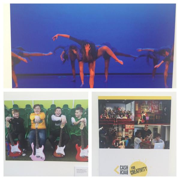 CB4Creativity's tweet photo. .@ydance, @spflmusicbox &amp; @gmacfilm exhibit their #Cashback4Creativity projects at today's launch... http://t.co/ykeUyKSxuz
