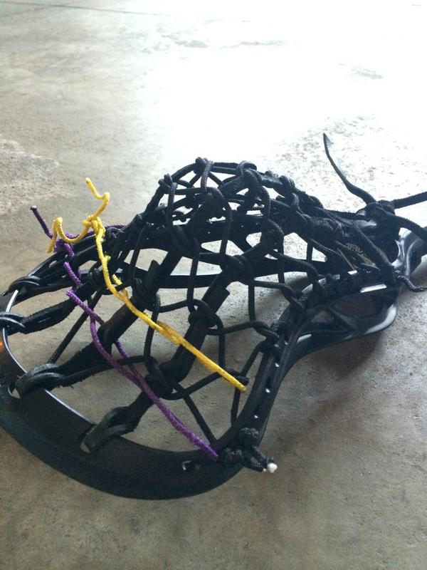 hhstrings's tweet image. Brand new @MaverikLacrosse Metric U strung with @THRONEOFSTRING leathers in a 6D #trad
