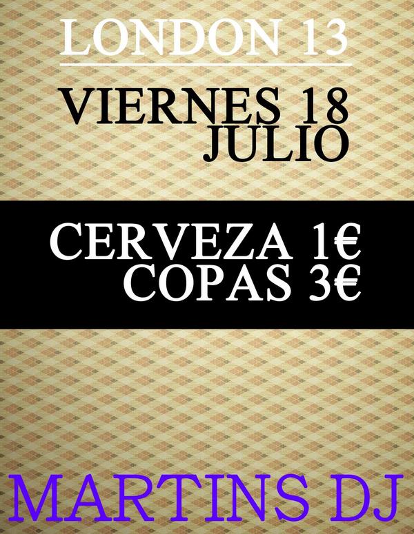 joseen_martins's tweet photo. Mañana, @MartinsDj1 en @London13_Pub http://t.co/lYSQ8sDvKu