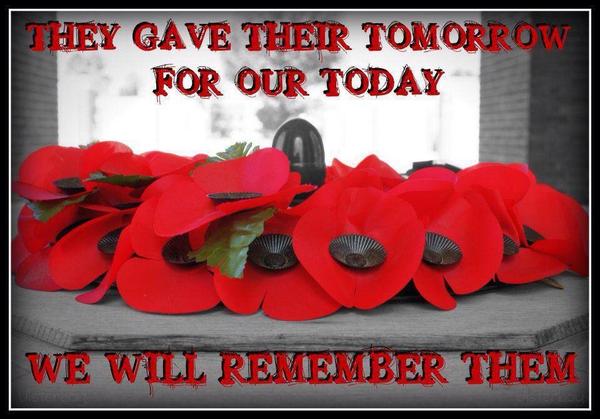 poppypride1's tweet image. We Will Remember Them