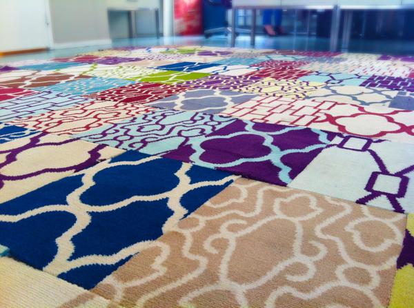 The colour samples for our new collection with BIC-Carpets have just arrived! #colour #carpet #edwardvanvliet