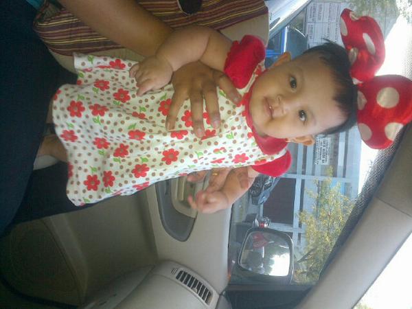 FBelladina's tweet photo. Cutfa pake bando minnie mouse ♥ http://t.co/dTsJ6aZwdC