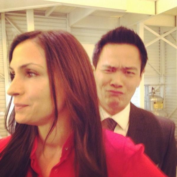 FakedelaFuente's tweet photo. It's not always so serious in the White Tower. @FamkeJcnssen http://t.co/coW8f0pJXP