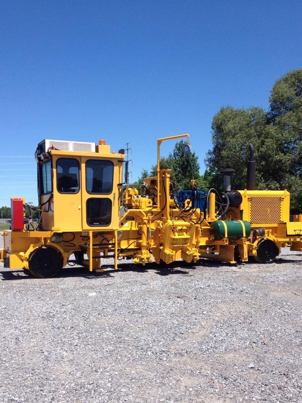 TrackTechInc's tweet image. Our TKO Tie Inserter with its new paint job.