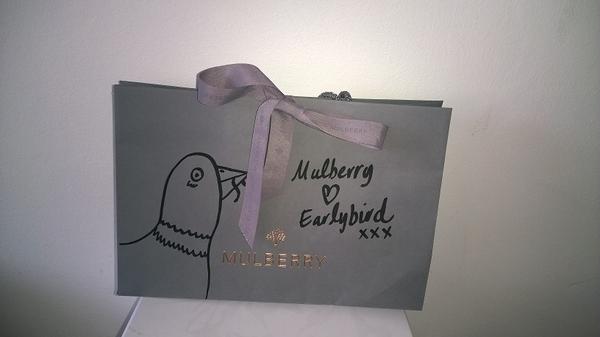 TheEarlybirdUK's tweet photo. We love our special treat from artist @Harrymalt to celebrate the @mulberry_editor #MadewithLove campaign! http://t.co/F4iMXRsKa4