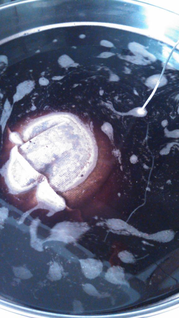 CombatHomeBrew's tweet image. It's Hellfire Brew Time! #craftbeer #homebrew #triple #chocolate #smoked #chipotle #coffee #stout