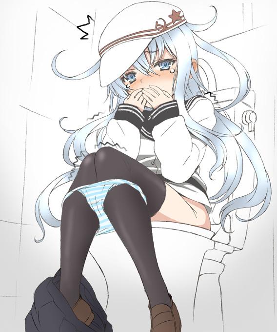 初めてのウォシュレットにビクッとなるヴェールヌイを描いてみたり。たまにはロリも描かねばと思い作っただけで悪気はございませんよ・・・。 