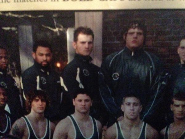 Martial_Culture's tweet image. @smiocic found this poster in my GFs parents house. Her brother #wrestled with you in #Ohio!
