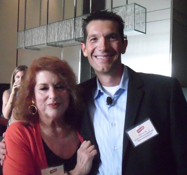 HappiMagazine's tweet photo. Suzanne Lane of @LaneCommGroup and @Carmex head of R&amp;D Shannon Tor at press event. http://t.co/0uwylaW3L6