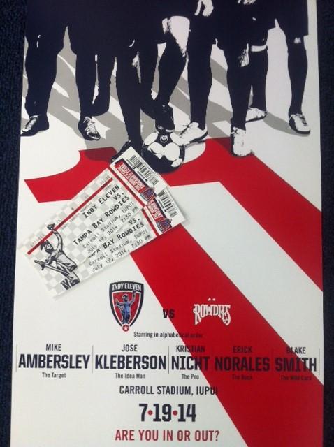 IndyEleven's tweet image. RETWEET: Want 2 tix to Saturday's soldout game? RETWEET by 11:11 pm for chance to win. Now that's some #NASLAccess!