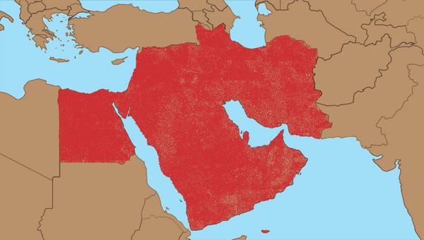 TheOnion's tweet image. Everyone In Middle East Given Own Country In 317,000,000-State Solution onion.com/1t9oVP1