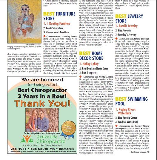 RagingRiversWpk's tweet photo. Thank you for naming Raging Rivers the Best Swimming Pool in the Tribune "Best of the Best" Readers' Choice Awards! http://t.co/CRMLAJWm9P