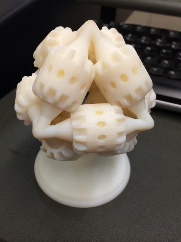 STEMK8plus's tweet image. 3D printing in action! #badgermeter #3dprinting