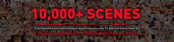 If you watched one scene a day, it would take you over 27 years to watch them all! Over 10,000+ scenes on #EvilAngel