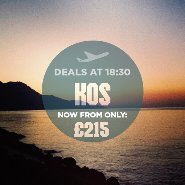 club1830's tweet photo. Lazy days and crazy nights await in #Kos!
Book Kardamena from only £215: http://t.co/g6tPPhcl4F
#DealsAt1830 http://t.co/PBCwltX9R1