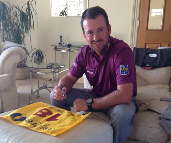 RT to win a signed #TheOpen flag and one of my  <a href="/ClevelandGolf/">Cleveland Golf</a> wedges #RBCMcDowell