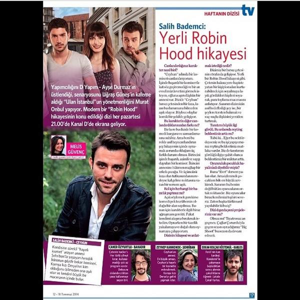 ulanistanbul13's tweet photo. Ulan istanbul "haftanin dizisi" oldu .. http://t.co/Lt7UniSwTD
