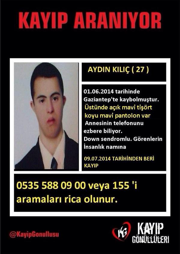 Teşekkürler GAZİANTEP AYDIN KILIÇ bulundu