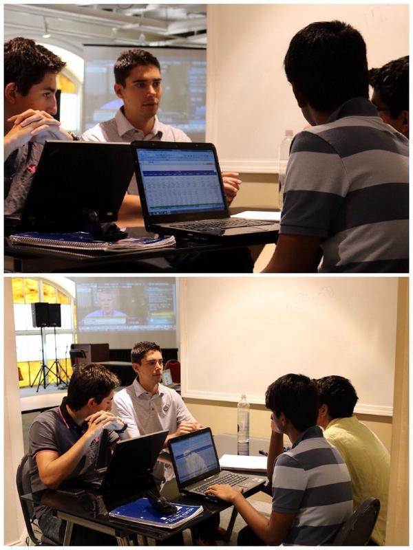 Endevvr's tweet photo. #Finance Thursday?? Thanks Dan for coming back to teach @OHUB200 today! #welovefinance http://t.co/DYaV2RnGTi