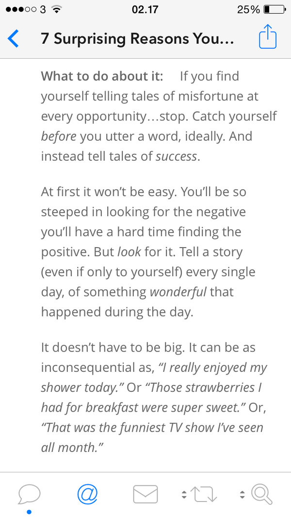 You just nees to fave this, retweet this, read this, and read it again and again. livealifeyoulove.com/7-surprising-r…